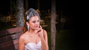 Laura Meza y Pedro Giménez se casaron