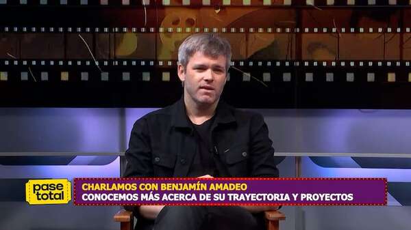 Benjamín Amadeo: “la música comienza en casa y culmina en el escenario” - Pase Total - ABC Color