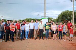Cano verificó obras de infraestructura en diferentes barrios de Hernandarias - La Clave