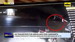 Itá: un hombre murió arrollado por una camioneta cuyo conductor dio a la fuga - ABC Noticias - ABC Color