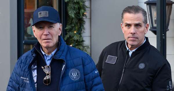 La Nación / Biden indulta a su hijo Hunter y dice que fue procesado de manera “injusta”