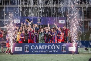 Cerro Porteño, campeón de la primera edición de la Copa Paraguay femenina