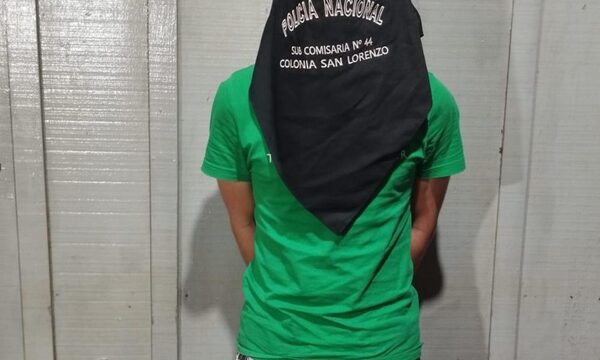 Detienen a joven con orden de captura por robo agravado