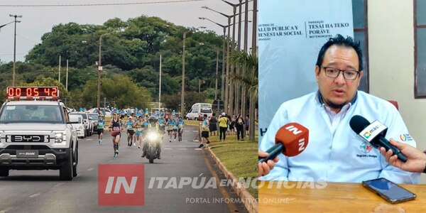 CORREDOR SUFRIÓ INFARTO EN EL MARATÓN DEL FIN DE SEMANA EN ENCARNACIÓN - Itapúa Noticias