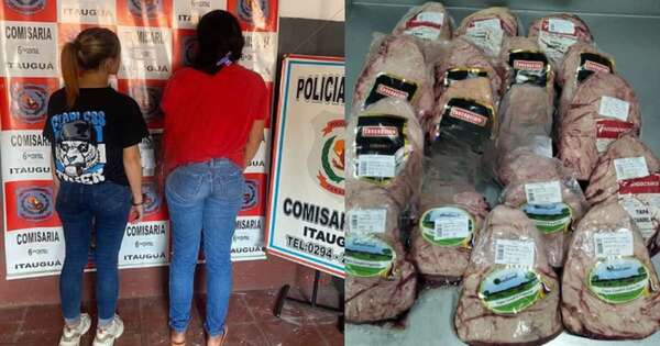 Diario HOY | Delito “al vacío”: Atrapan a mujeres robando carne premium en supermercado