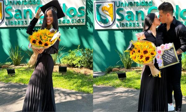 [GALERÍA] Novia cuerona de pelotero de Guaraní, ¡se volvió ingeniera!