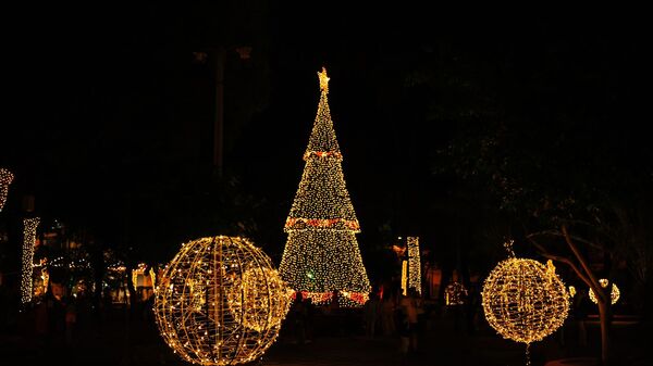 El encendido de luces de Navidad de San Lorenzo, en imágenes - San Lorenzo Hoy
