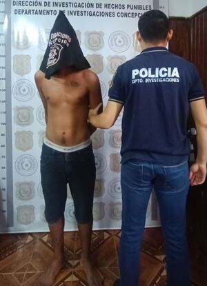 Detienen a joven y recuperan motocicleta robada en Concepción