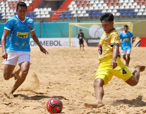 Paraguayos debitan con victorias en Libertadores de Fútbol Playa