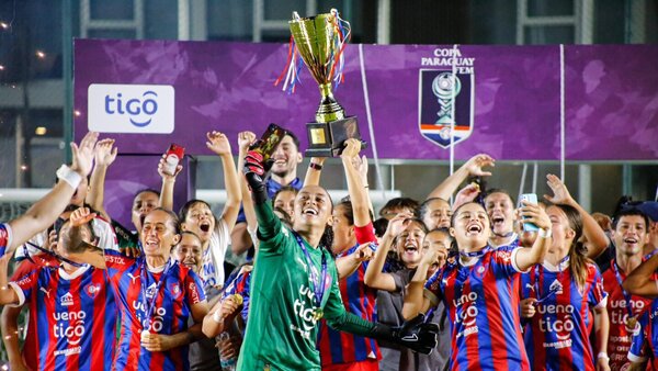Cerro amarga a Olimpia y gana la primera Copa Paraguay en fútbol femenino