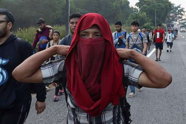 Una caravana migrante sale del sur de México pese a las declaraciones de Trump y Sheinbaum - Mundo - ABC Color