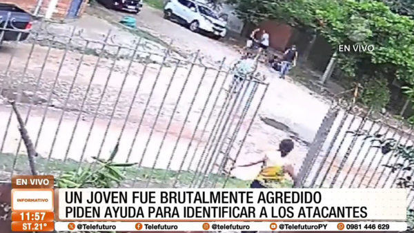 Joven fue brutalmente agredido en Luque