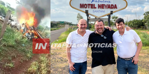 SE CUMPLE UN AÑO DE LA TRAGEDIA AÉREA QUE SE COBRÓ LA VIDA DE WALTER HARMS - Itapúa Noticias