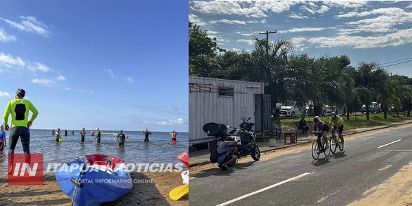 CARMEN DEL PNÁ. SE CONSOLIDA COMO EPICENTRO DEL DEPORTE CON EL "TRIATLÓN LA FINAL" - Itapúa Noticias
