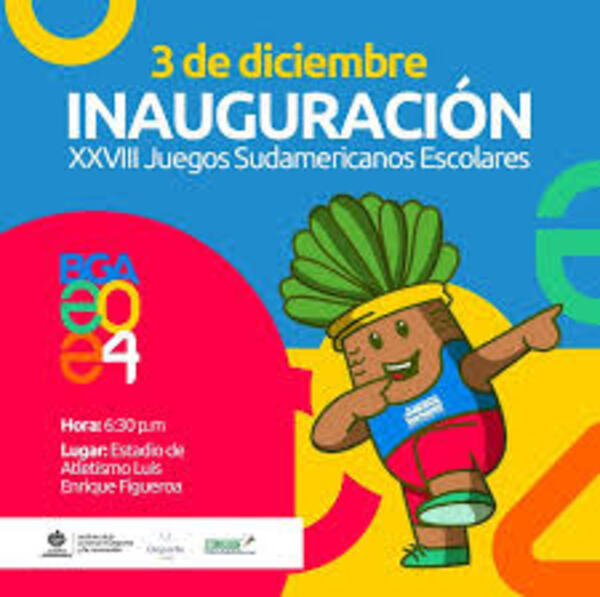 El team escolar guaraní marca presencia en los XXVIII juegos en Bucaramanga
