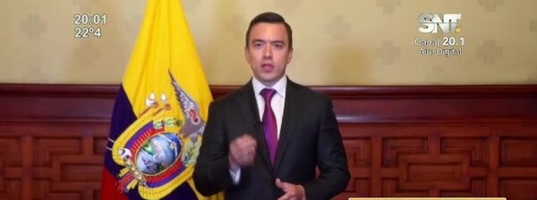 Noboa cumple un año de mandato - SNT