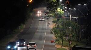 ANDE instala 422 nuevos equipos de iluminación LED para las fiestas marianas en Caacupé