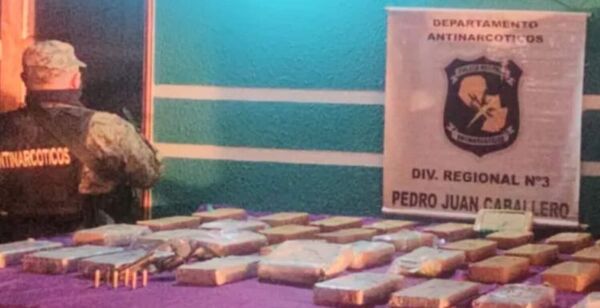 Operativo Antinarcóticos en Pedro Juan Caballero: Incautación de Cocaína
