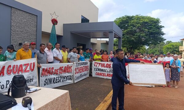 Vecinos del barrio Pa’i Coronel de Minga Guazú claman por sus títulos de propiedad tras décadas – Diario TNPRESS