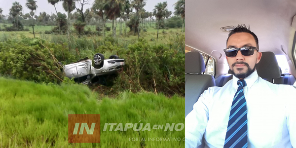 ESCRIBANO ENCARNACENO LUCHA POR RECUPERARSE TRAS ACCIDENTE EN ÑEEMBUCÚ - Itapúa Noticias