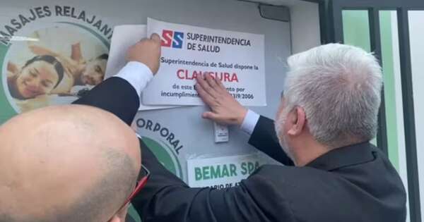 Diario HOY | Ñemboty: 40 clínicas clausuradas, 25 suspendidas y otro gran operativo en camino
