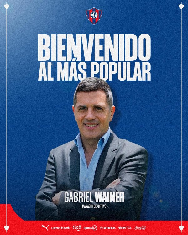 Cerro Porteño tiene nuevo manager deportivo - .::Agencia IP::.