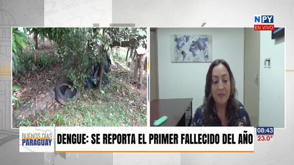 Reportan el primer fallecido por dengue del 2024