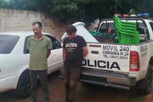 Dos sujetos vacían vivienda de un joven en Hernandarias