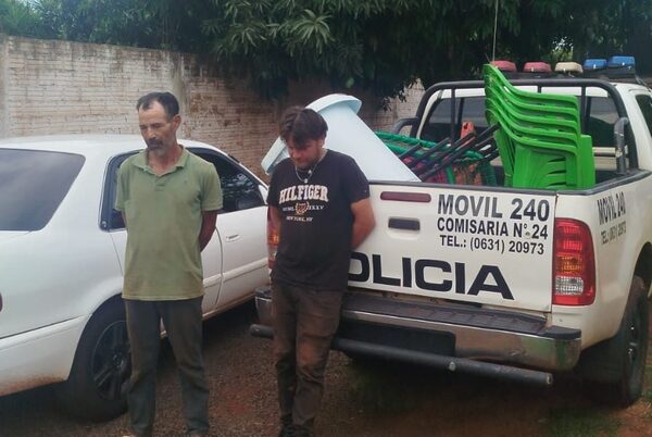 Dos sujetos vacían vivienda de un joven en Hernandarias