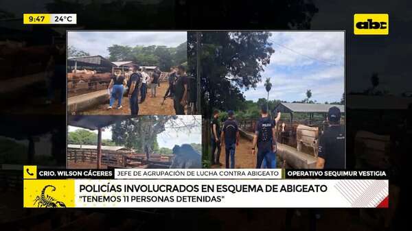 Feroz esquema de abigeato en el Chaco: hay policías detenidos por el caso - ABC Noticias - ABC Color