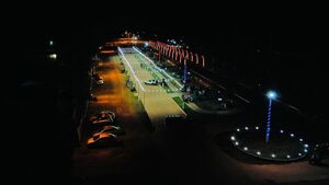 Puentesiño se viste de Navidad para recibir a sus hijos