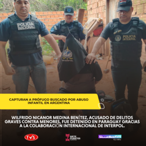 DETENCIÓN DE ABUSADOR INFANTIL POR CONTAR CON PEDIDO DE DETENCIÓN INTERNACIONAL Y NACIONAL - TVS