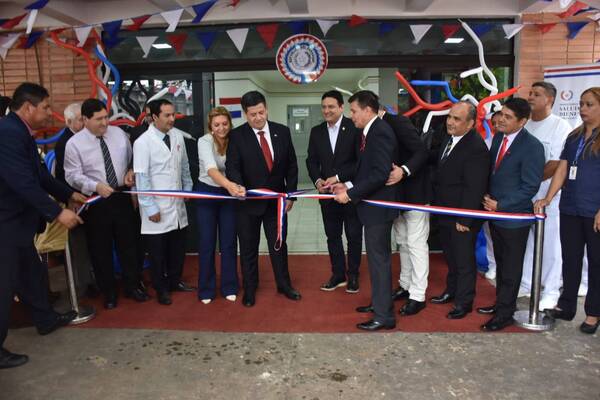 Inauguran mejoras en HGSL - San Lorenzo Hoy