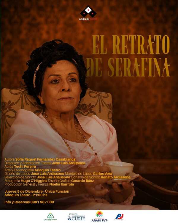 En una única función en el Arlequín Teatro presentan El Retrato de Serafina • RADIO NACIONAL