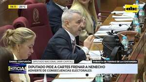 Video: diputado pide a Cartes que frene a “Nenecho” en su intención de vender tierras de la Costanera - ABC Noticias - ABC Color