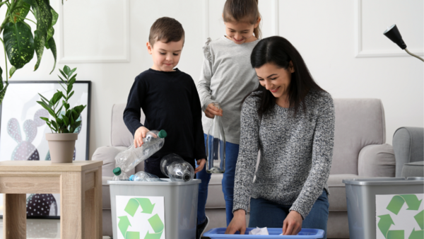 El arte del reciclado: transformar el hogar en un espacio sostenible