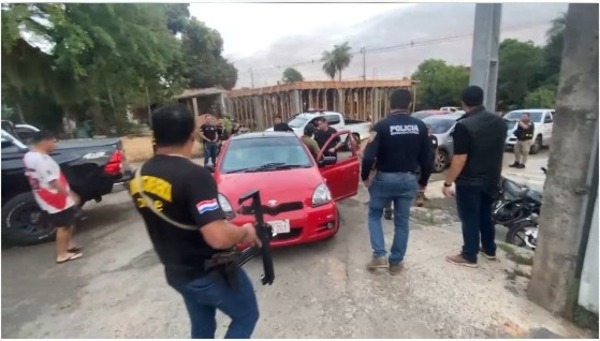 Cinco detenidos por asesinato de policía que trató de evitar asalto en Coronel Oviedo - 1000 Noticias