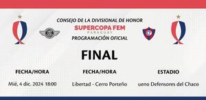 Libertad y Cerro Porteño disputan la final de la Supercopa Femenino • RADIO NACIONAL