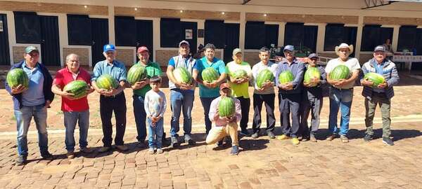 Preparan otra edición de la Fiesta de la Sandía en Santa María, Misiones - Nacionales - ABC Color
