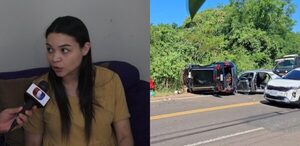 Sobreviviente de triple choque: “Lo primero que hice fue preguntar por mi mamá” - Unicanal