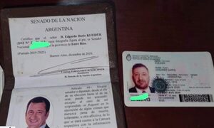 Senador argentino no supo justificar 200 mil dólares en su poder y fue detenido en CDE