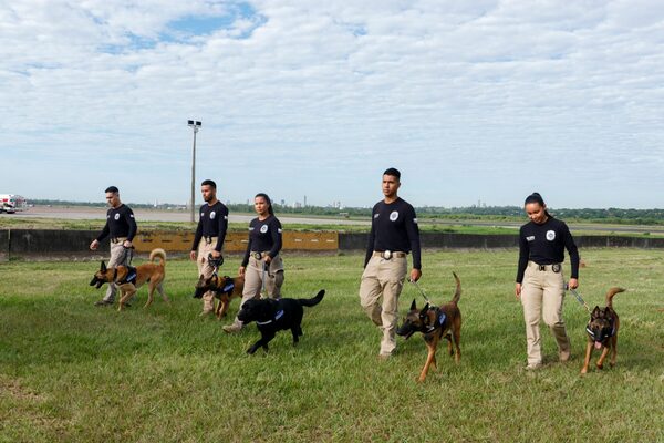 ¡Se incorporan cinco nuevos agentes perrunos a la Senad! - trece