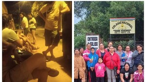 Padres acamparon para tener un lugar en el colegio