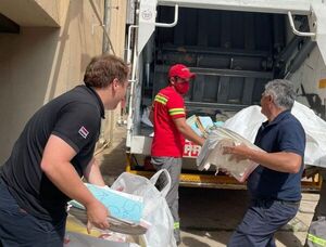 DGRP entregó cerca de 5000 kg de residuos sólidos para reciclaje
