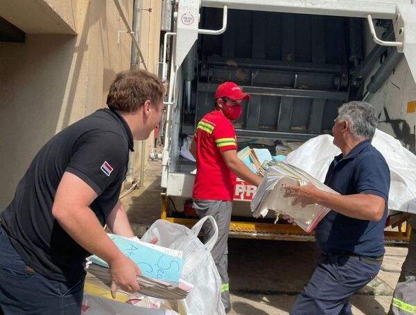 DGRP entregó cerca de 5000 kg de residuos sólidos para reciclaje