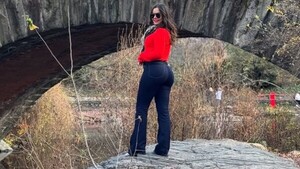 [GALERÍA] ¡Larissa Riquelme tuvo una paseo de película!