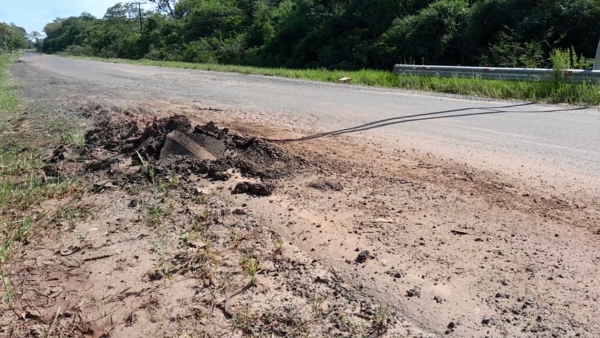 RUTA INAUGURADA DURANTE GOBIERNO DE MARITO ESTÁ EN PÉSIMO ESTADO