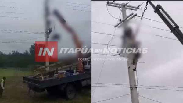 JOVEN DE SAN PEDRO DEL PNÁ. MURIÓ ELECTROCUTADO EN POZO COLORADO - Itapúa Noticias