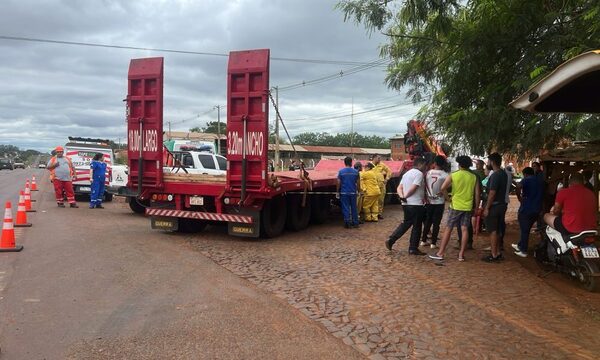 Accidente fatal en Minga Guazú