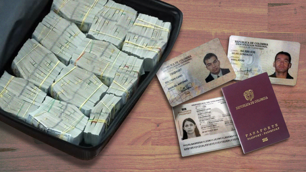 Tres colombianos caen con más de USD 800.000 en una valija tras vuelo de Asunción al Este